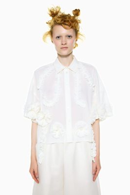 FRILL－BODY SHIRT（300JS530－2081