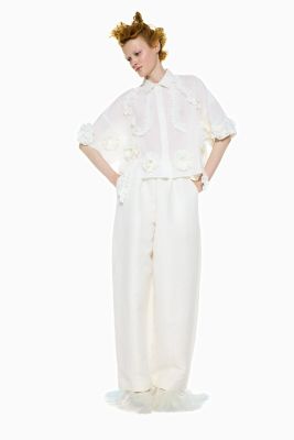 FRILL－BODY SHIRT（300JS530－2081