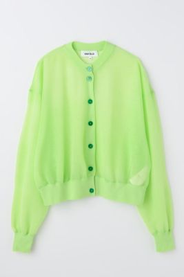 カーディガン enof sheer cardigan ENOF（イナフ）の「sheer cardigan（カーディガン/ボレロ）」 - WEAR