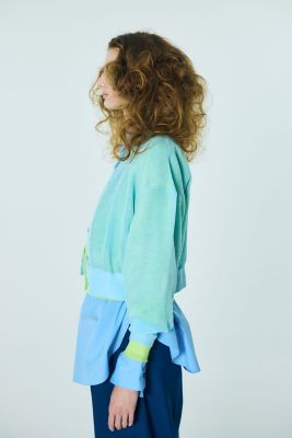 カーディガン enof sheer cardigan ENOF（イナフ）の「sheer cardigan（カーディガン/ボレロ）」 - WEAR