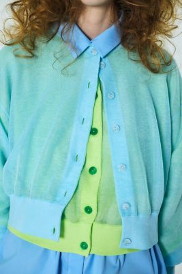 SHEER CARDIGAN（300JS570－0971） | ENFOLD