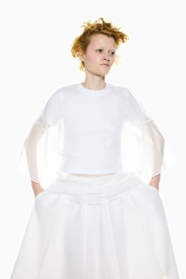 ＜ENFOLD (Women)＞ＳＨＥＥＲ　ＬＡＹＥＲＥＤ　Ｔ－ＳＨＩＲＴ（３００ＪＳ５８０－２２８１）