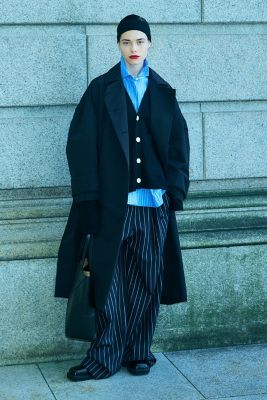 RELAX ELASTIC WIDE－TROUSERS