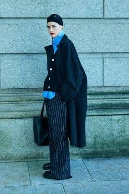 RELAX ELASTIC WIDE－TROUSERS