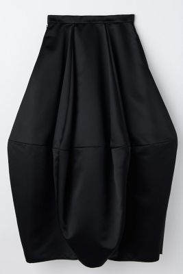 ENFOLD 2026SS STEP SKIRT ステップスカート36 ブラック PYRAMID SKIRT（300JS731－0601） | ENFOLD