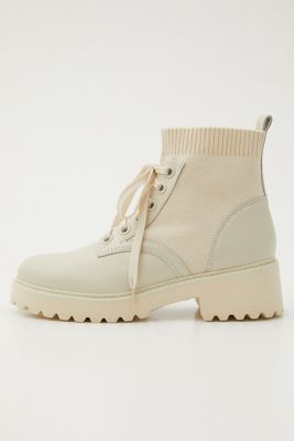 ＜STACCATO＞リードニットコンビレースアップブーツ（３５０ＧＡ１２４－４６７０）
