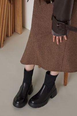 コロネリブニットコンビブーツ（３５０ＨＡ１２４－４４２０）