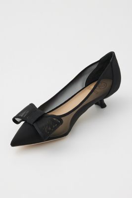 リボンチュールパンプス（３５０ＨＳ１１１－１０２５）