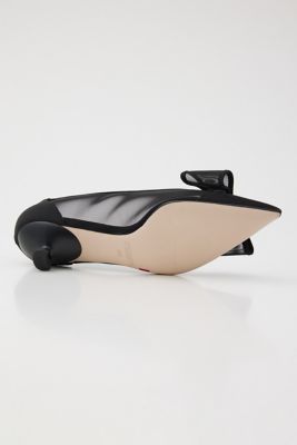 リボンチュールパンプス（３５０ＨＳ１１１－１０２５）