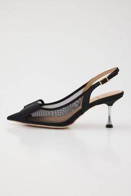 ＜STACCATO＞リボンバックストラップパンプス（３５０ＨＳ１１１－１０３５）