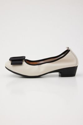 ＜STACCATO＞ダンスリボンソフティパンプス（３５０ＨＳ１１１－１０９０）