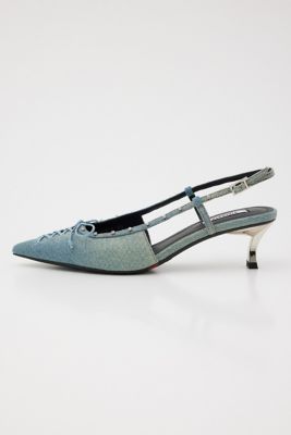 ＜STACCATO＞レーナデニムパンプス（３５０ＨＳ１１１－１１０５）
