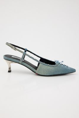 レーナデニムパンプス（３５０ＨＳ１１１－１１０５）