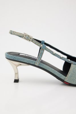 レーナデニムパンプス（３５０ＨＳ１１１－１１０５）