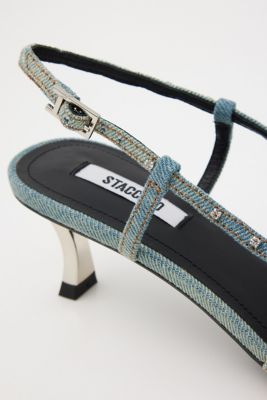 レーナデニムパンプス（３５０ＨＳ１１１－１１０５）