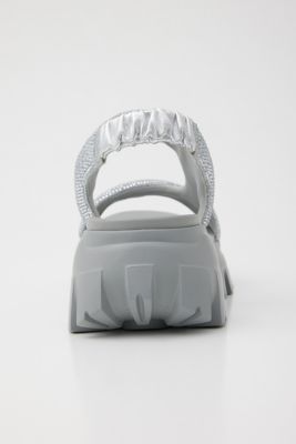 STACCATOコスモスラギッドソールサンダル ゴールドベージュ22.5cm美品 STACCATO コスモスラギッドソールサンダル APR -靴