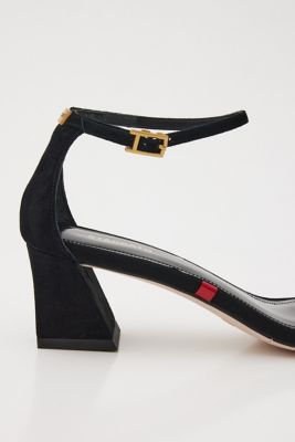 モタルドローヒールサンダル（350HS136－6760