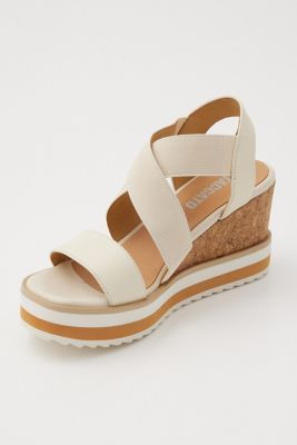 ラジャクロスベルトコルクヒールサンダル（３５０ＨＳ１３６－６９１０）