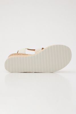 ラジャクロスベルトコルクヒールサンダル（３５０ＨＳ１３６－６９１０）