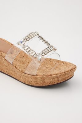 【追跡あり!】ALDO ストラップ コルクプラットフォーム サンダル エムザコルクプラットフォーム（350HS137－7835