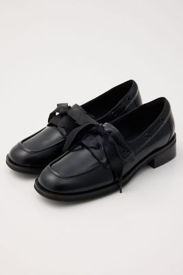 ＜STACCATO＞グロッシーリボンローファー（３５０ＩＡ１４８－８３４０）