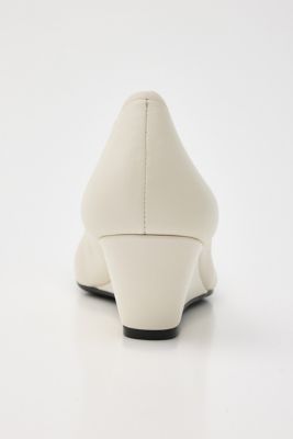 ＳＴビジューウェッジソールパンプス（３５０ＩＳ１１１－１１００）
