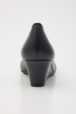 ＳＴビジューウェッジソールパンプス（３５０ＩＳ１１１－１１００）