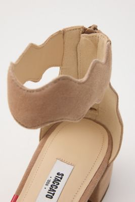 スカラップカットサンダル（３５０ＩＳ１３６－６６８０）