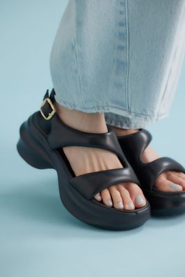 ラウンドシェイプスリングサンダル（３５０ＩＳ１３７－７８２０）