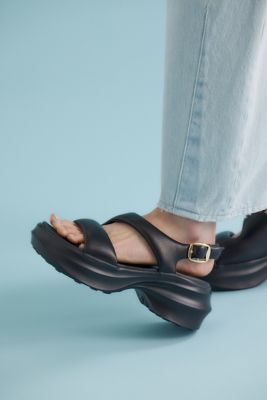 ラウンドシェイプスリングサンダル（３５０ＩＳ１３７－７８２０）