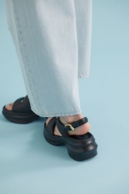 ラウンドシェイプスリングサンダル（３５０ＩＳ１３７－７８２０）