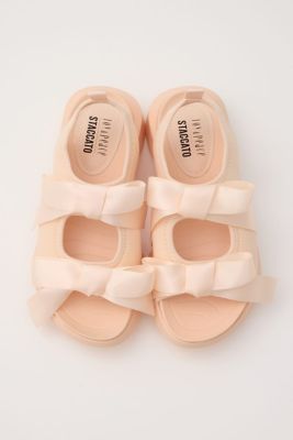 お洒落なリボンデザイン♪【CHANEL】サンダル CHANEL Vintage Sandals Ribbon EU 37 1/2 Black White Unused