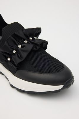 ラッフルニットコンビスリッポン（３５０ＩＳ１４９－９１０５）