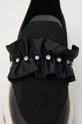 ラッフルニットコンビスリッポン（３５０ＩＳ１４９－９１０５）