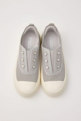 【新品】STACCATOストーンハンディプラットフォームスリッポン STACCATO | ストーンハンディプラットフォームスリッポン