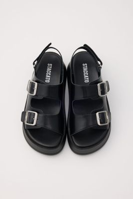 ロックライクプラットフォームサンダル（350JS137－7070