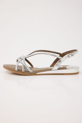 ジャスミンフラットサンダル（350JS137－7735