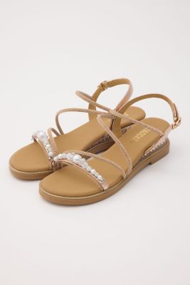 ＜STACCATO＞プルスコードパールコンビシャイニーフラット（３５０ＪＳ１３７－７９４０）