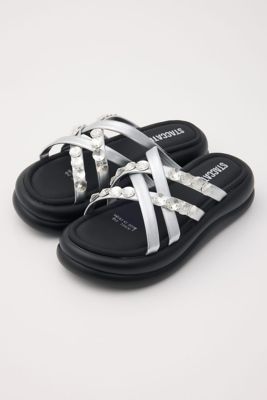 ＜STACCATO＞マペットフットベッドサンダル（３５０ＪＳ１３７－７９５５）