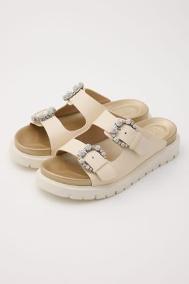 ＜STACCATO＞ピアスフィアコンフォートサンダル（３５０ＪＳ１３７－７９７０）