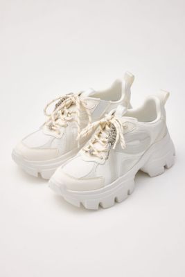 ＜STACCATO＞ドルチェチャームレースコンビムスニーカー（３５０ＪＳ１４９－９０９５）