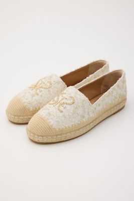 ＜STACCATO＞ＳＴビーズエスパドリーユ（３５０ＪＳ１４９－９１０５）