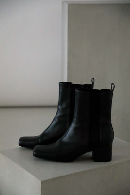 RIM.ARK Square toe side gore boots 36 | angeloawards.com