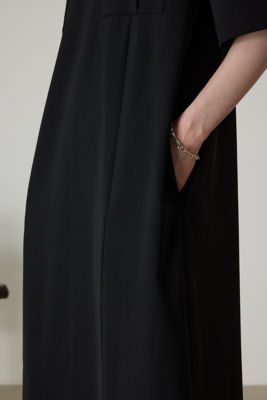 Neck design box dress（460GAS33 