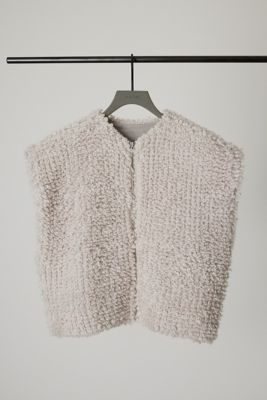 Wide shoulder zip vest（460GAS70