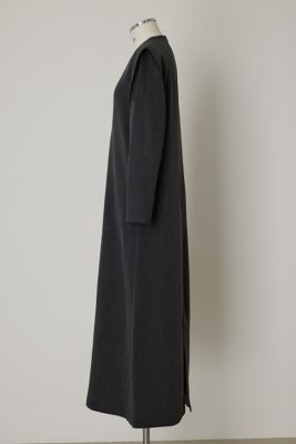 リムアーク RIM.ARK Neck line 2way flare knit （D/BRN