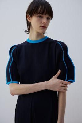 Ｃｕｒｖｅ　ｌｉｎｅ　ｓｌｅｅｖｅ　ｋｎｉｔ　ＯＰ（４６０ＧＡＵ７３－００４０）