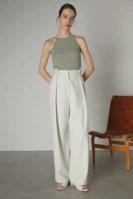 ＜RIM.ARK (Women)＞Ｆｏｌｄｅｄ　ｗａｉｓｔ　ｓｌａｃｋｓ（４６０ＧＳＬ３１－０６３０）