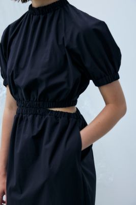 RIM.ARK Back point gather dress リムアーク