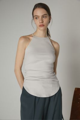 ＜RIM.ARK (Women)＞Ａｍｅｒｉｃａｎ　ｓｌｅｅｖｅ　ｓｋｉｎ　ｔｏｐｓ（４６０ＧＳＬ８０－００５０）